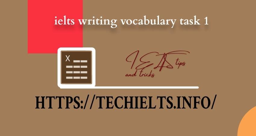 Mastering IELTS Writing Vocabulary Task 1: Essential Tips